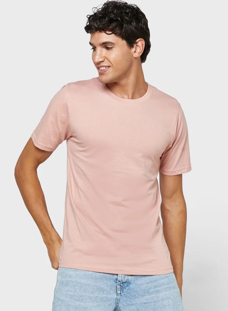 Seventy Five Basics 5 Pack Essential Crew Neck T-Shirts