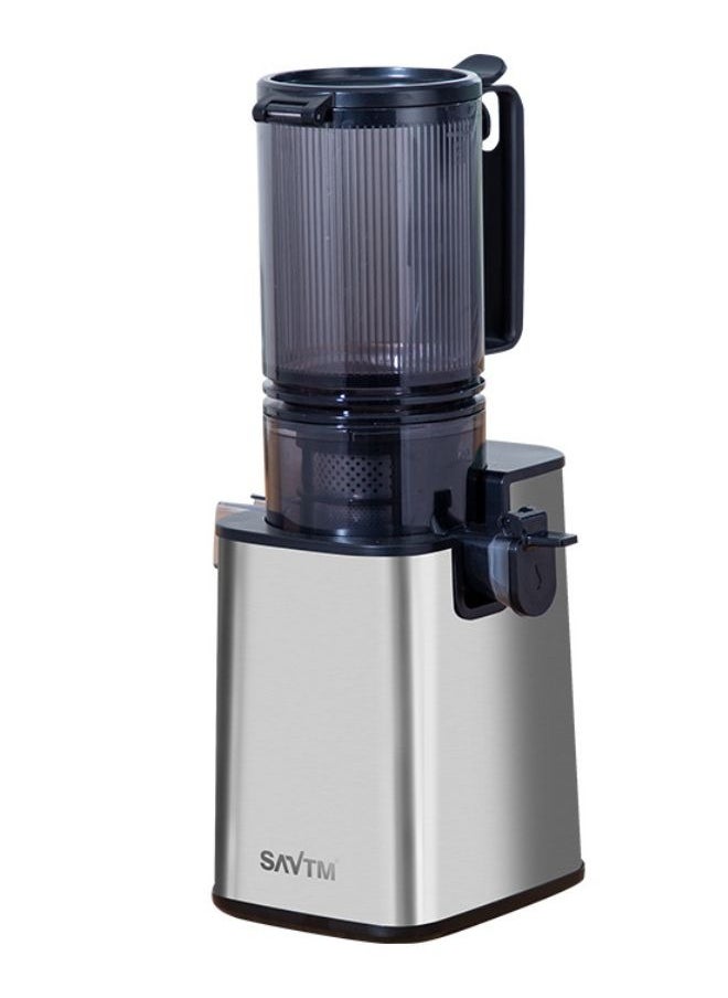 SAVTM Slow Juicer 250W | 200ml Capacity | Stainless Steel Juicer | 55 RPM | Continuous Operation for Up to 10 Minutes | Durable & Compact Design  - Image 1