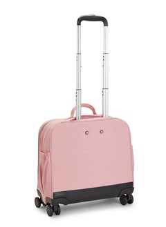 kipling Kipling New Storia Kids' 4-Wheeled School Trolley Bag with 15.6 inch Laptop Compartment Bridal Rose  - Image 2