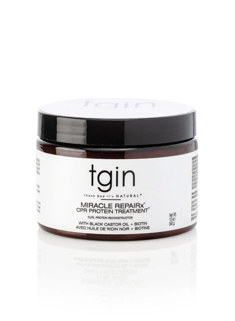 تجين بروتين ميراكل ريبيركس لإعادة بناء الشعر المجعد واستعادة صحة فروة الرأس 340مل - Image 1