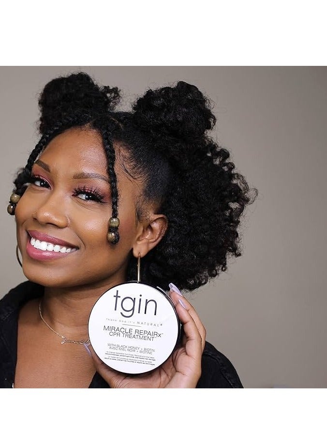 تجين بروتين ميراكل ريبيركس لإعادة بناء الشعر المجعد واستعادة صحة فروة الرأس 340مل - Image 3