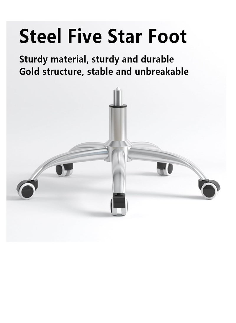 فلايبرو كرسي مكتب مريح للاستخدام المنزلي وألعاب الكمبيوتر مع مسند للظهر ومسند للذراعين ودوار وعصري قابل للتعديل وشبكة تنفيذية للنساء والرجال، لون أسود - Image 3