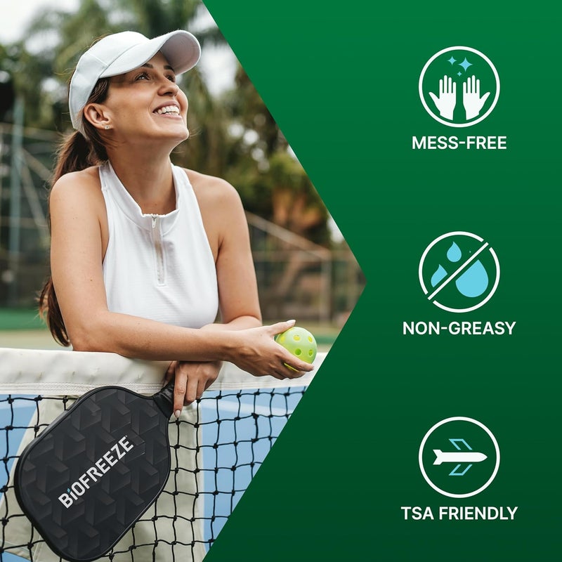 Biofreeze Dry Stick MessFree Relief for Neck Shoulder Knee Hip Hand  Joint Cooling Menthol Pain Relief Stick 100 Uses - Image 3