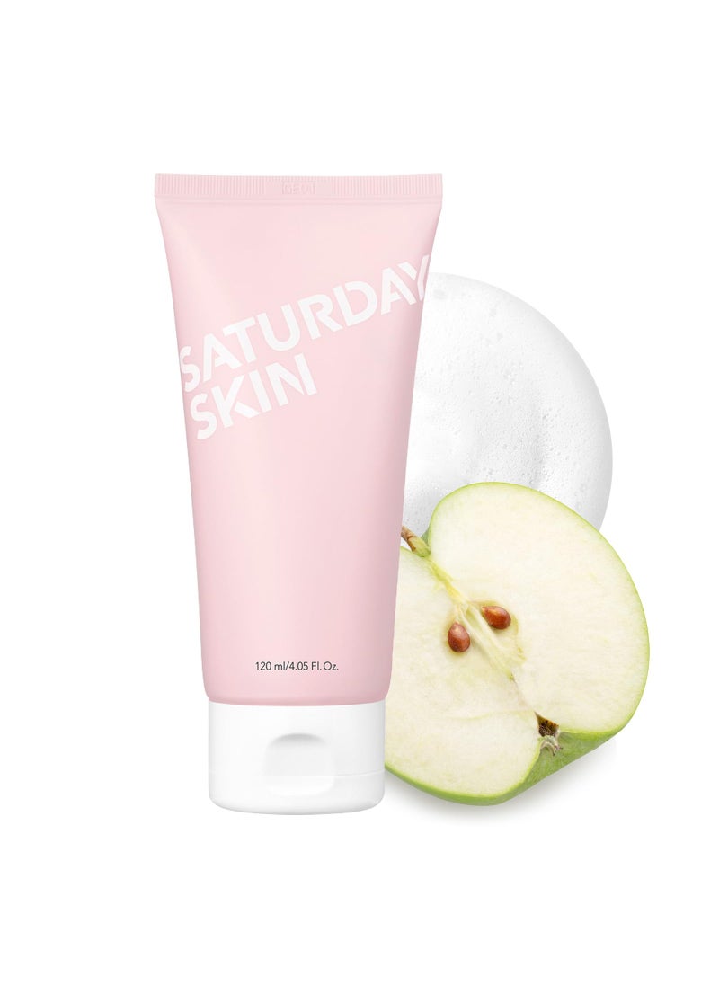 saturday skin - Saturday Skin Face Cleanser Hydrating Foam Cleanser Natural ingredients Anti-aging | Makeup Remover and Face Wash | Fragrance Free Ideal for Sensitive, Dry Skin Korean Skincare - Image 1