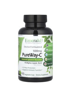 Emerald Laboratories Emerald Laboratories, PureWay-C™+ R-Alpha Lipoic Acid, 90 Vegetable Caps  - Image 1