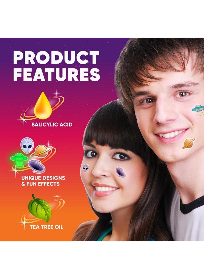 LivaClean - 240 Ct Superstar Pimple Patches Galaxy Edition W/Salicylic Acid & Tea Tree Oil Pimple Patches Cute Pimple Patches For Face Pimple Patch Hydrocolloid Acne Patches - Image 1