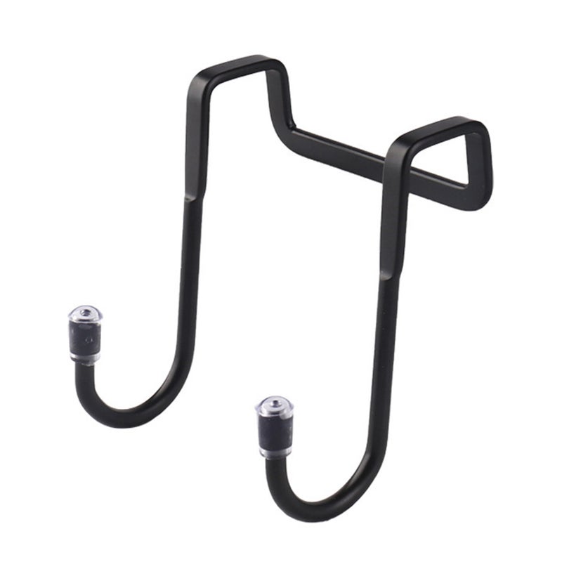Hook Up Wall Mounted Coat Hook Rack Extra Long Cabinet Hooks No Drill Installation Anti-Slip Space Saving Coats Hats Bags Towels Organizer - Image 1