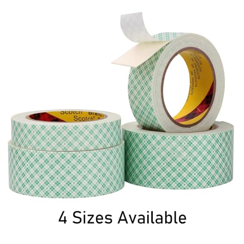 Bulina 3M Double Sided Foam Tape 0.5" x 10Ft, Double Coated Urethane Foam Tape Adhesion Polyurethane for Bonding Attaching Mounting Interior Signage Nameplates DIY Card, 1 Pack, White - Image 2