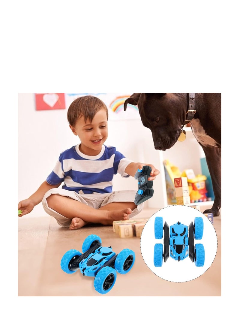 Remote Control Car, RC Cars Stunt Car Toy, 2.4Ghz Double Sided 360° Rotating RC Car, Car Toys for Boys/Girls with Headlights, Kids Xmas Toy Cars Birthday Gift for Children  - Image 3