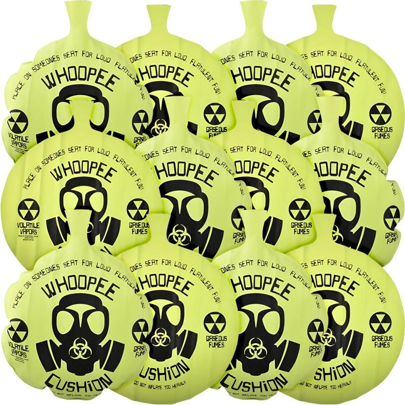 Rhode Island Novelty 17-Inch Mega Whoopee Cushion - Green/Black - Image 1