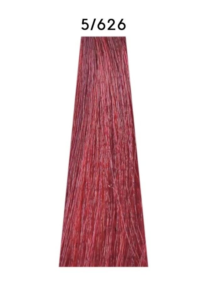 Alter Ego Italy Technofruit Hair Color 5/626 Light Chestnut Red Iris Red 100 Ml  - Image 2