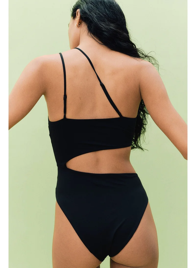 H&M High Leg Cut-out swimsuit
