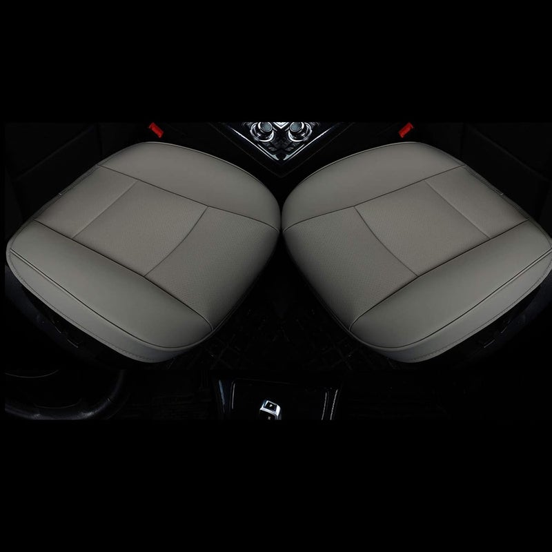 EDEALYN Car Seat Cushions, PU Leather Car Seat Covers - Image 1