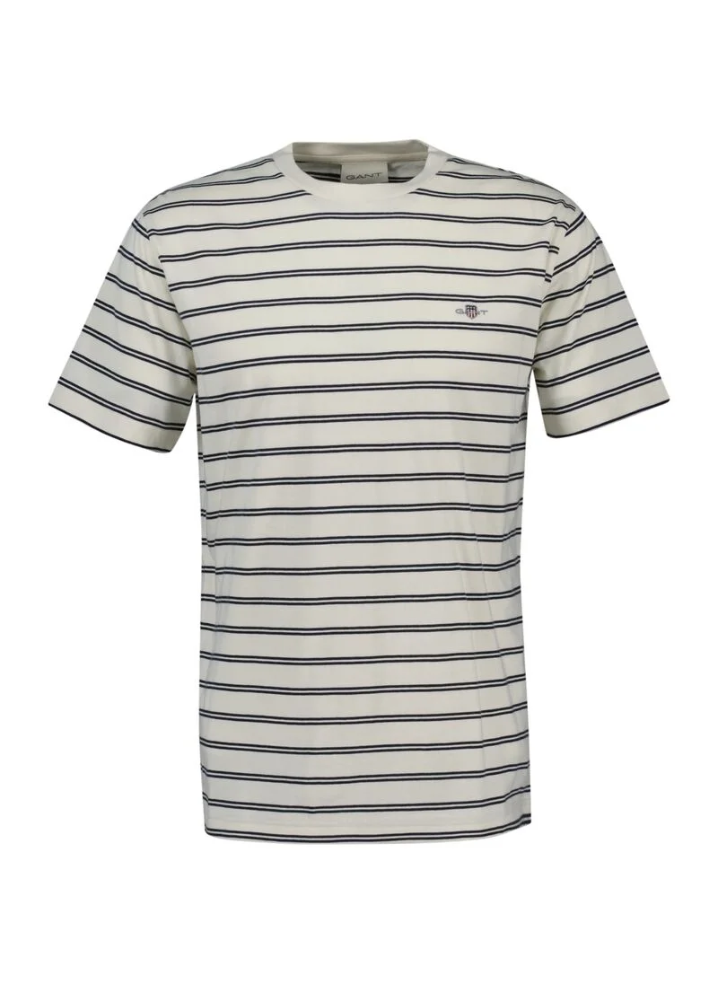 غانت Gant Striped Ss Tshirt