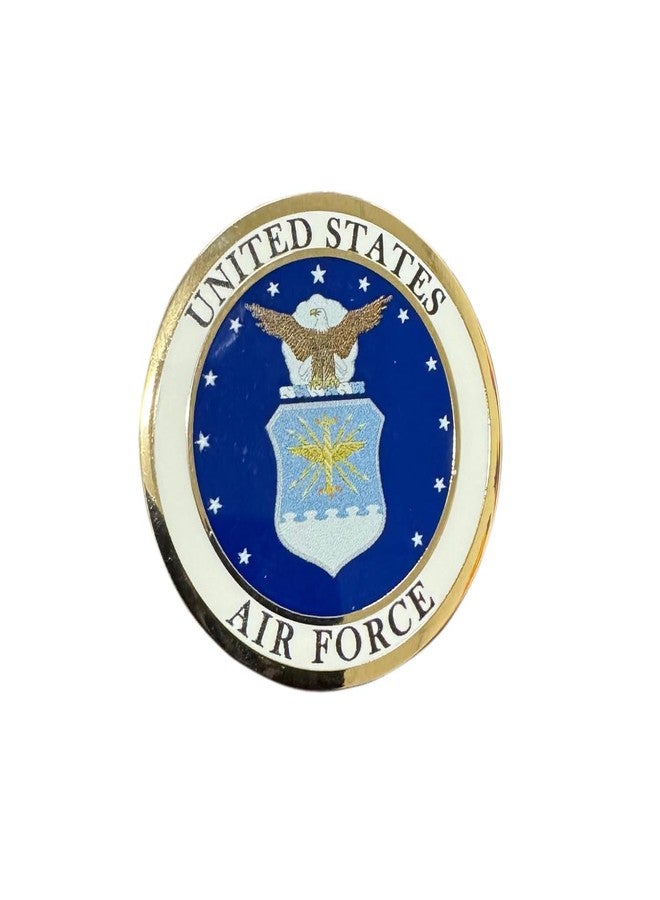آرتيزان آول دبوس شعار القوات الجوية الأمريكية العسكري مع لمسة ذهبية - Image 1