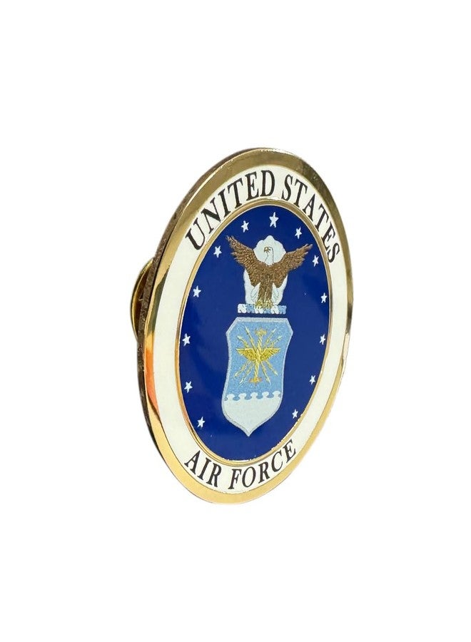 آرتيزان آول دبوس شعار القوات الجوية الأمريكية العسكري مع لمسة ذهبية - Image 4