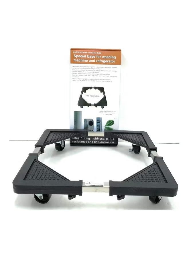 إلترازون Washing Machine Base Universal Furniture Dolly with 4 Wheels, 60-80 CM Size Adjustable, 135 KG Load, Mobile Stand Holder Rack Bracket for Washer Dryer Refrigerator - Image 2