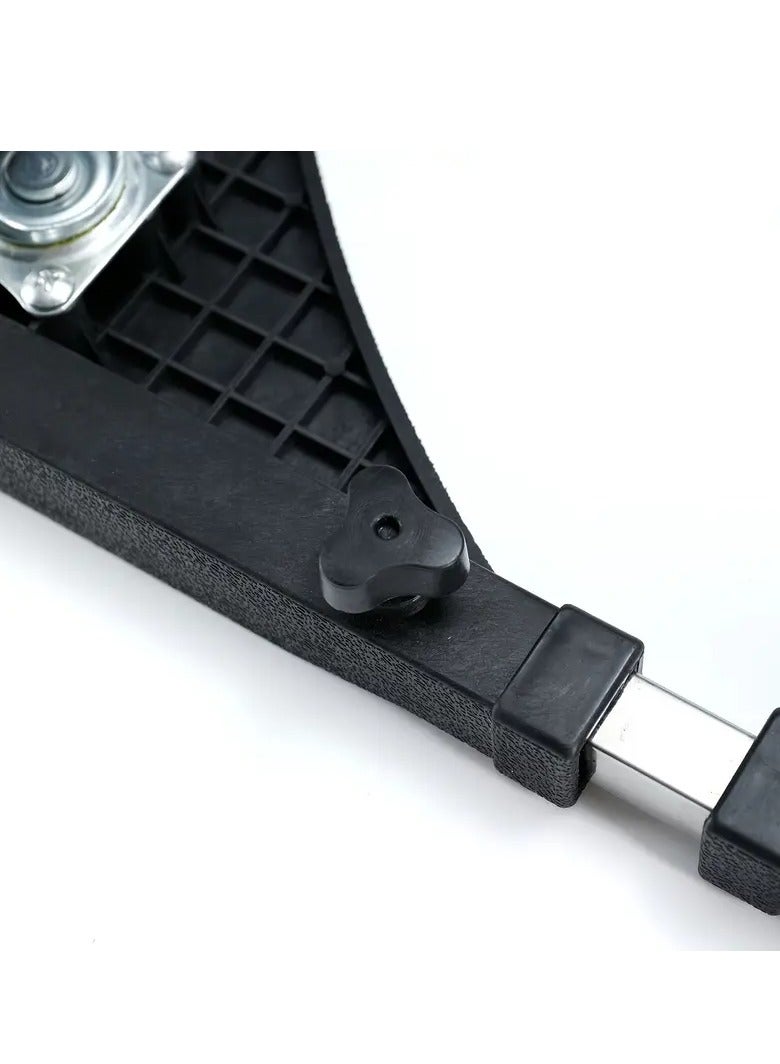 إلترازون Washing Machine Base Universal Furniture Dolly with 4 Wheels, 60-80 CM Size Adjustable, 135 KG Load, Mobile Stand Holder Rack Bracket for Washer Dryer Refrigerator - Image 5