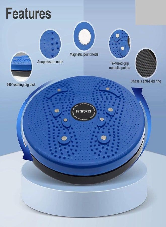 Drumstone 𝐃𝐫𝐮𝐦𝐬𝐭𝐨𝐧𝐞 𝟏𝟓 𝐲𝐞𝐚𝐫 𝐰𝐚𝐫𝐫𝐚𝐧𝐭𝐲 Smart Twister Disc | Magnetic Acupressure Fitness Board for Slimming, Core Strength & Balance | Portable Waist Twisting Disc for Daily Home Workout - Image 5