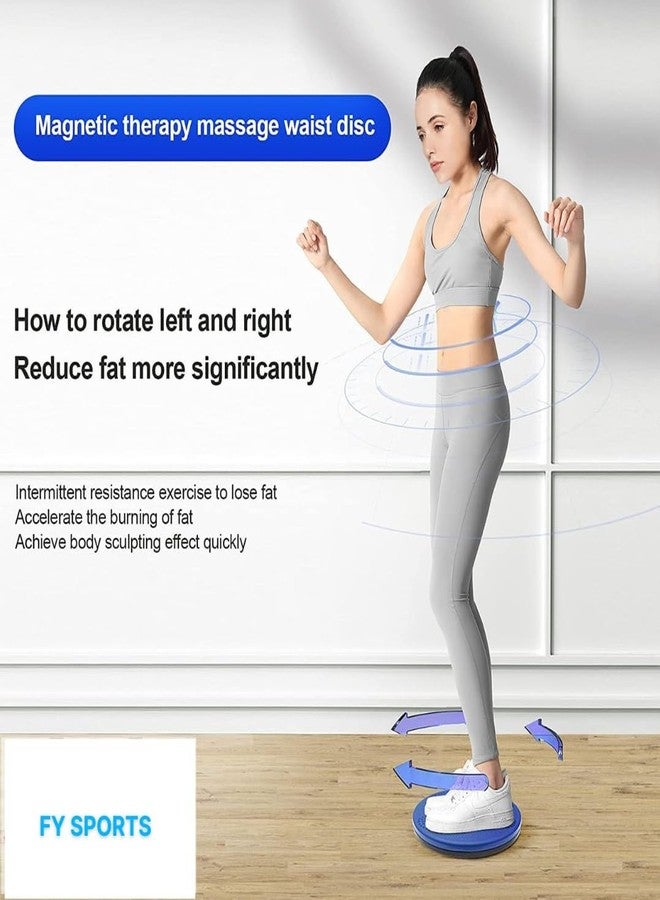 Drumstone 𝐃𝐫𝐮𝐦𝐬𝐭𝐨𝐧𝐞 𝟏𝟓 𝐲𝐞𝐚𝐫 𝐰𝐚𝐫𝐫𝐚𝐧𝐭𝐲 Smart Twister Disc | Magnetic Acupressure Fitness Board for Slimming, Core Strength & Balance | Portable Waist Twisting Disc for Daily Home Workout - Image 2