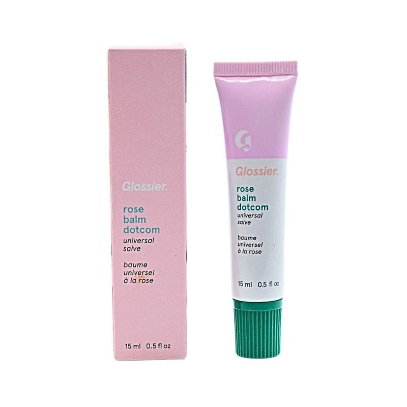 Glossier Balm Dotcom Lip Balm and Skin Salve - Rose - Sheer Pink Tint - Image 1