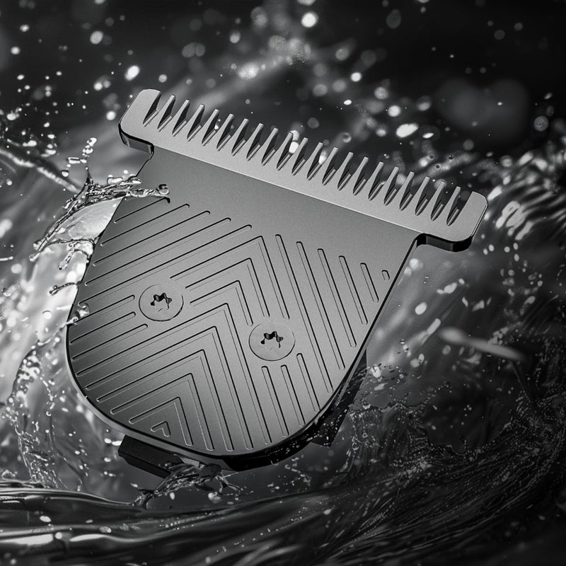 manscaped مانسكيبيد® شفرة بديلة لجهاز الحلاقة لللحية® آمنة للبشرة®، شفرة T من الفولاذ المقاوم للصدأ الممتاز لتشذيب شعر الوجه بدقة، عبوة واحدة - Image 5