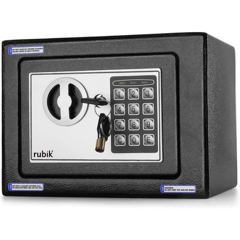 Cash Deposit Drop Slot Safe Box Small with Key and Pin Code Option - Image 2