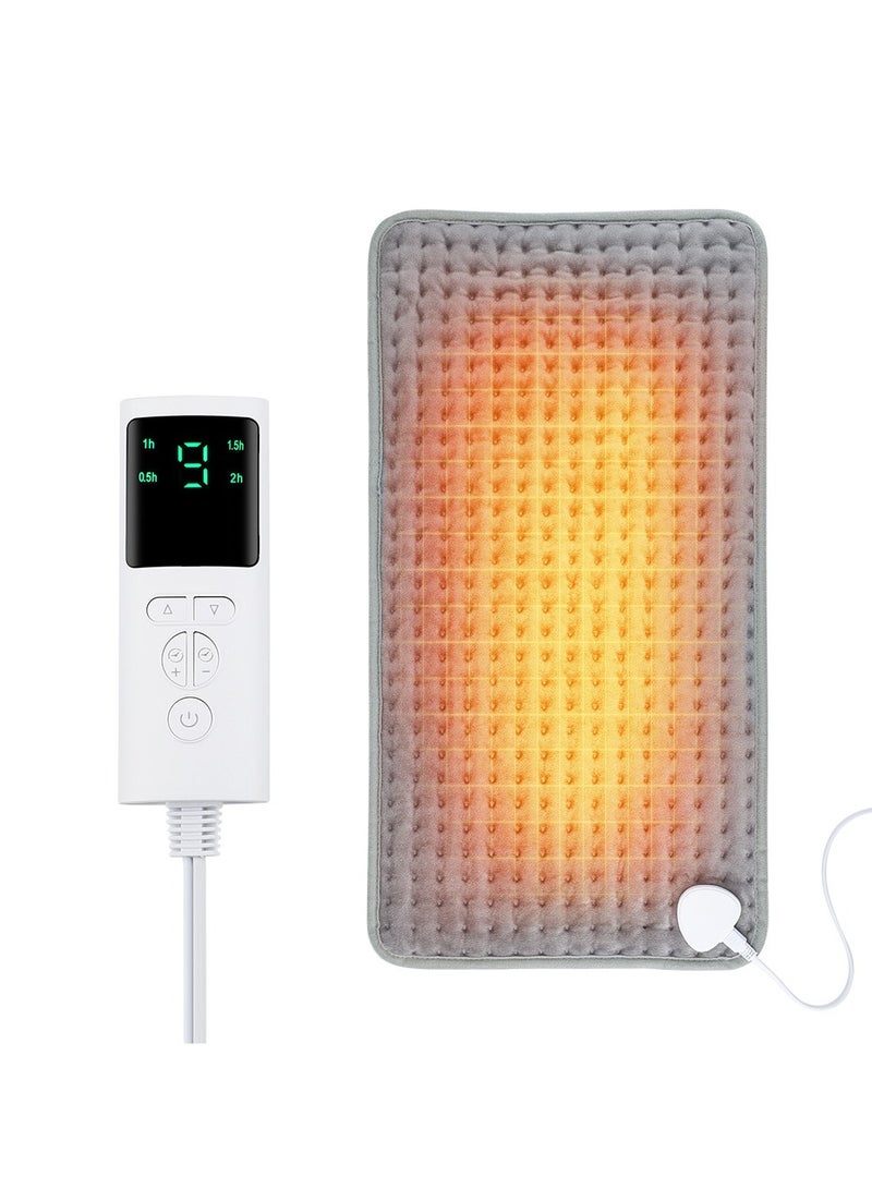 Electrical Heating Blanket, Technical Heating Pad, Electric Heating Pad for Back Pain, Relieving Spasm, Heating Pad Electric Blanket Physical Treatment, With Multiple Heat Settings, Timer Options, Automatic Turn Off Function (12 x 24-inch Heating Pad), Machine Washable - Image 5