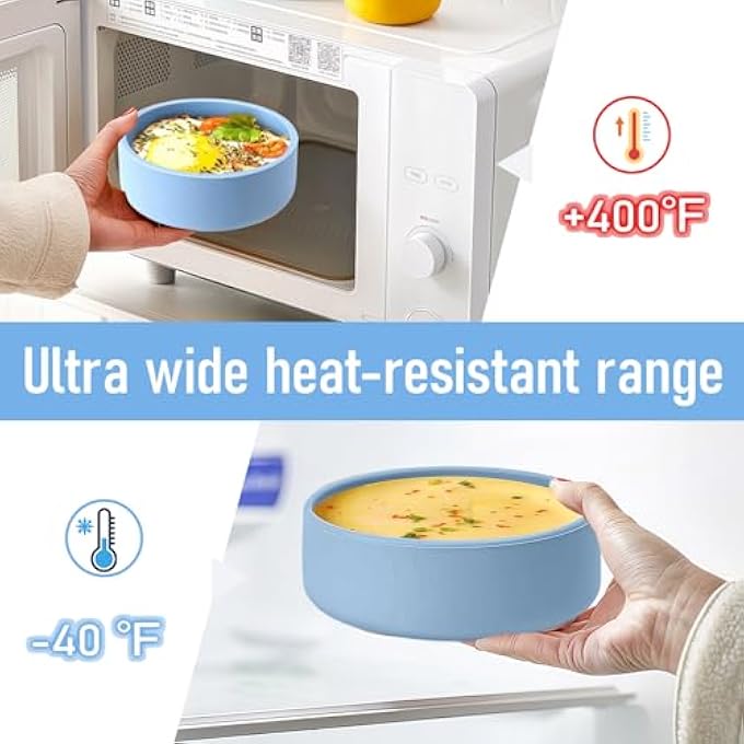 nalaina 3Pcs Air Fryer Egg Mold Reusable Silicone Egg Bite Mold Breakfast Pancake Sandwich Microwave Cooker Bpa Free Dishwasher Safe Blue - Image 5