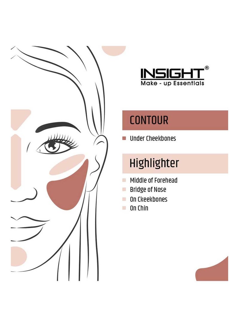 إنسايت كونتور كونسيلر ثنائي من إنسايت + هايلايتر-شوكولاتة|تغطية متوسطة|لمسة نهائية كريمية| مقاوم للتجاعيد|يدوم طويلاً|مناسب للسفر| لجميع أنواع البشرة - 8.5 جم - Image 5