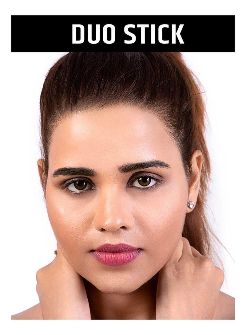 إنسايت كونتور كونسيلر ثنائي من إنسايت + هايلايتر-شوكولاتة|تغطية متوسطة|لمسة نهائية كريمية| مقاوم للتجاعيد|يدوم طويلاً|مناسب للسفر| لجميع أنواع البشرة - 8.5 جم - Image 2