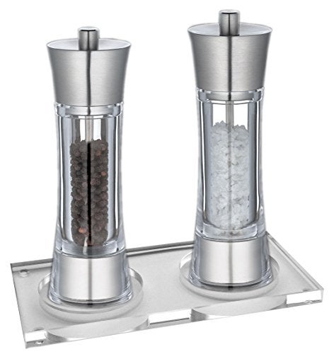 Goldspatz Stand/Tray for Pepper- & Salt Mill Set, Acrylic Glass (without Mills!) - Image 3