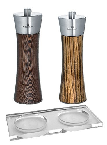 Goldspatz Stand/Tray for Pepper- & Salt Mill Set, Acrylic Glass (without Mills!) - Image 2