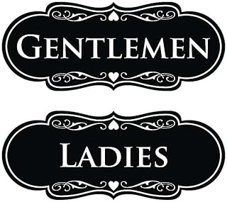 All Quality All Quality Designer LADIES GENTLEMEN (2-Pack) - Black Large  - Image 1