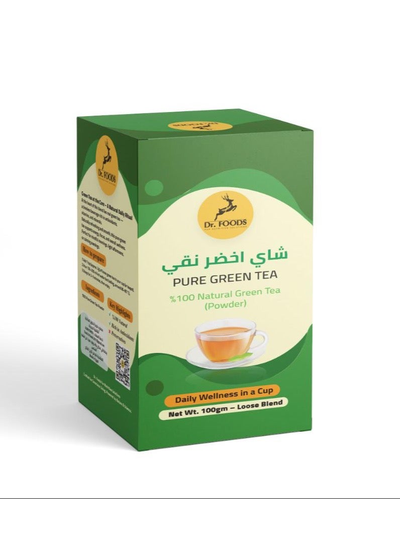DR. FOODS Green Tea leaves 100g