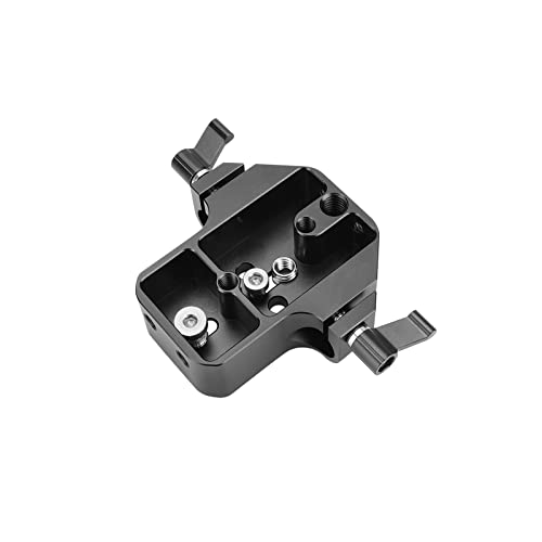 SZRIG 15mm Base Plate General Purpose Slim Digital SLR Camera Base Plate with 15mm Rod Rail Clamp Aluminum Alloy Photo Studio - Image 5