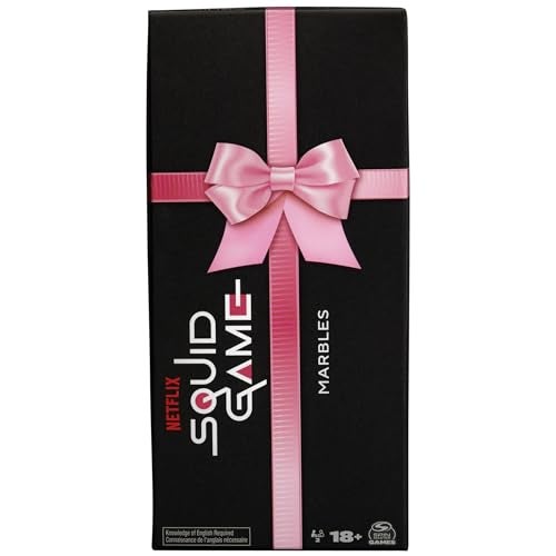 Spin Master Games Squid Game Marbles Based on The Hit Netflix Drama for Adult Players to Test Their Luck 2 Players for Ages 18 Up - Image 1