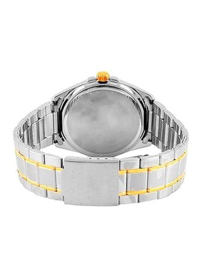 CASIO Men Water Resistant Analog Watch MTP-1308SG-7AVDF - 49 mm - Silver/Gold - Image 2