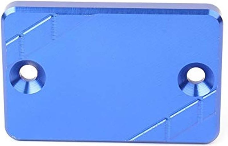 QASULER Motorcycle Brake Fluid Reservoir Cap - Blue - Image 1