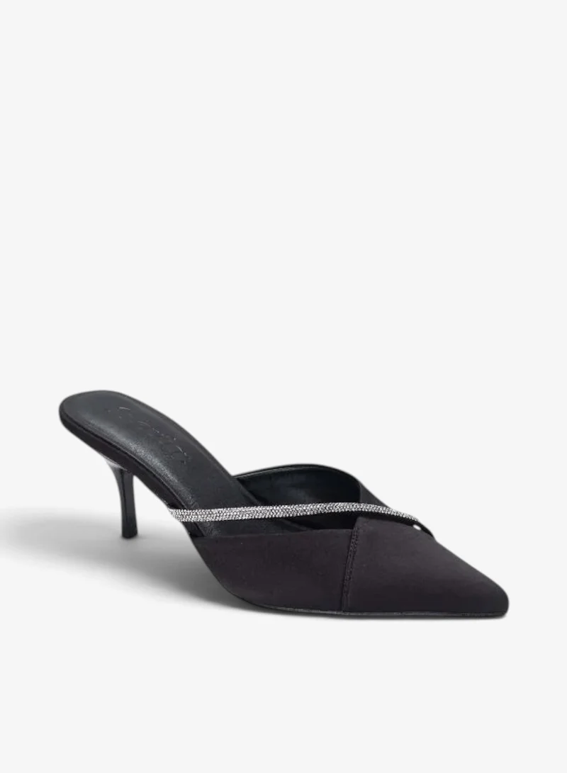 Bata Elegant Pointed Heel Mule
