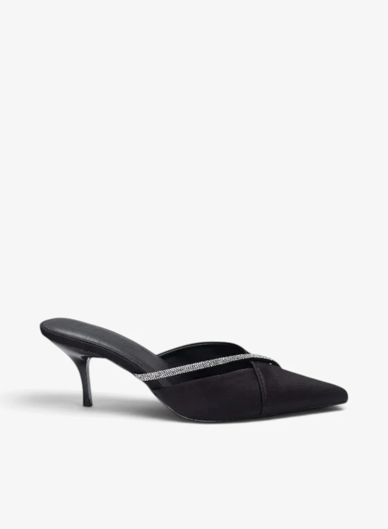 Bata Elegant Pointed Heel Mule
