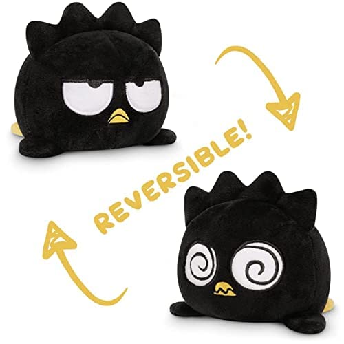 TeeTurtle - The Officially Licensed Original Sanrio Plushie - Badtz-Maru - Cute Sensory Fidget Stuffed Animals That Show Your Mood - Image 3