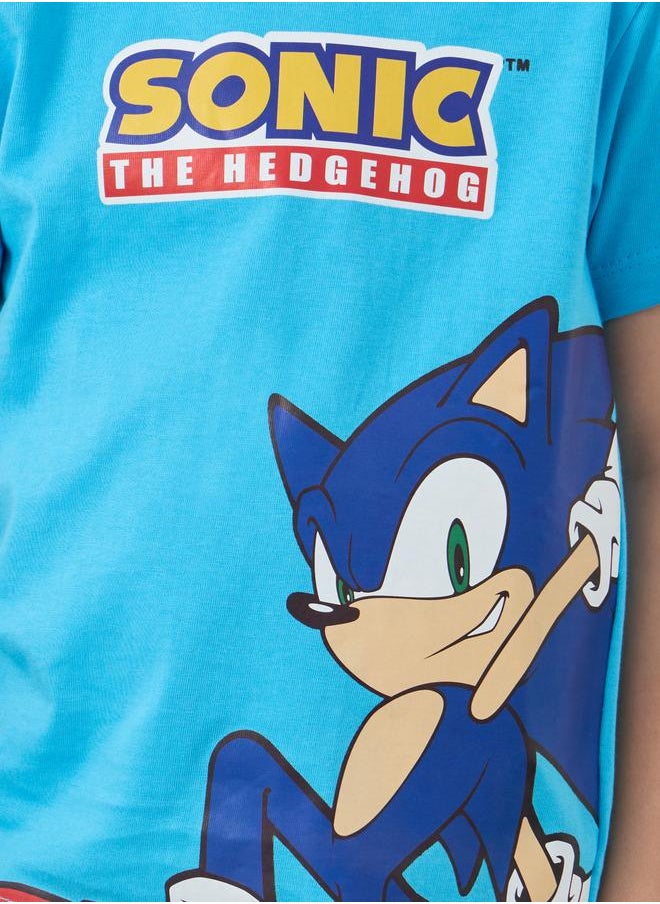 Styli Styli Boys Sonic Graphic Print Short Sleeve T-Shirt  - Image 3