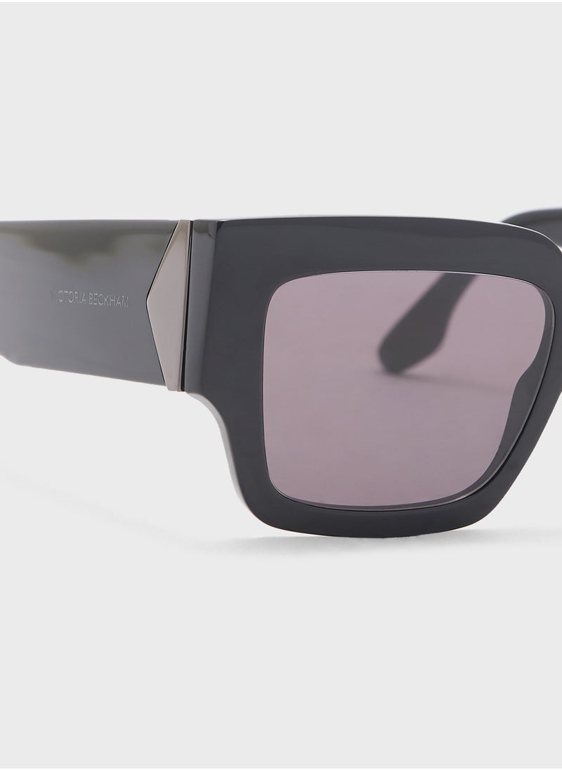 Victoria Beckham Rectangle Sunglasses  - Image 4