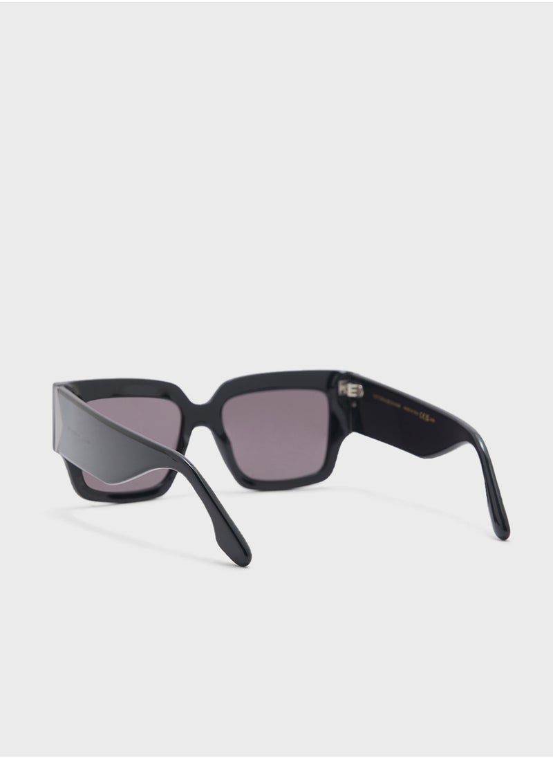 Victoria Beckham Rectangle Sunglasses  - Image 2