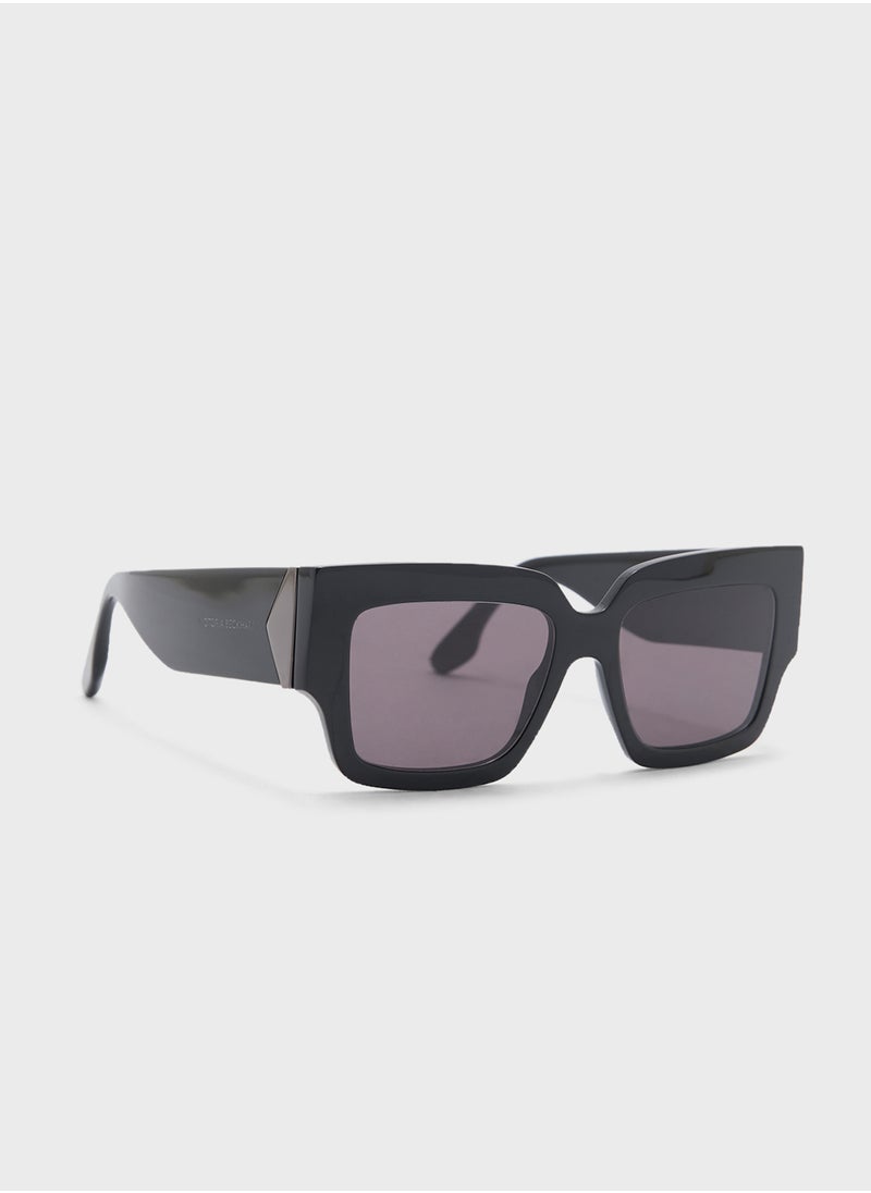 Victoria Beckham Rectangle Sunglasses  - Image 3