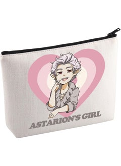 KUIYAI KUIYAI BG3 Inspired Cosmetic Bag Astarion Baldur Gift Astarion High Elf Gift Astarion Fans Gift Astarion Girl Makeup Bag For Gamer (BG3GAMEmakeup) 