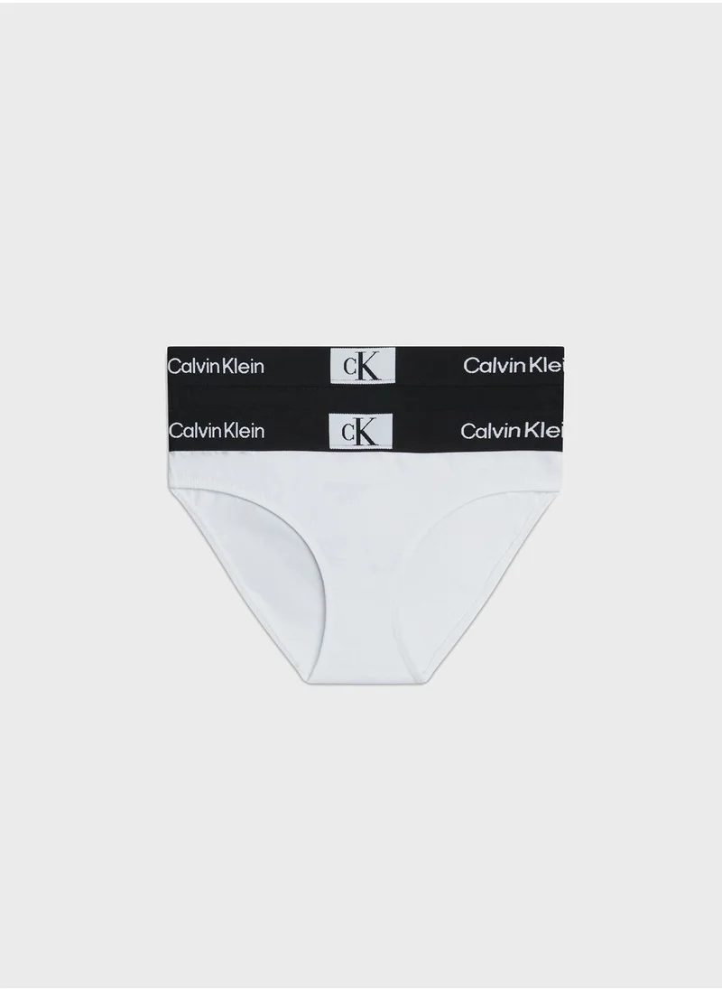 CALVIN KLEIN Kids 2 Pack Assorted Bikini