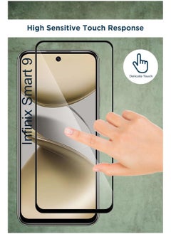 Fankalo [2 Pack]Screen Protector for Infinix Smart 9/ Infinix Hot 50i High Transmittance Glass Scratch Resistant Tempered Glass  - Image 2