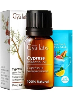 Gya Labs Pure Cypress Essential Oil - 100% Natural Therapeutic Grade Cypress Oil Essential Oils for Varicose Veins, Diffuser & Aromatherapy, 0.34 Fl Oz (Pack of 1) - pzsku/ZA6FA8A08F3730F696CFBZ/45/_/1739961802/563dd127-cdba-46b5-9be7-ba231b47fb47